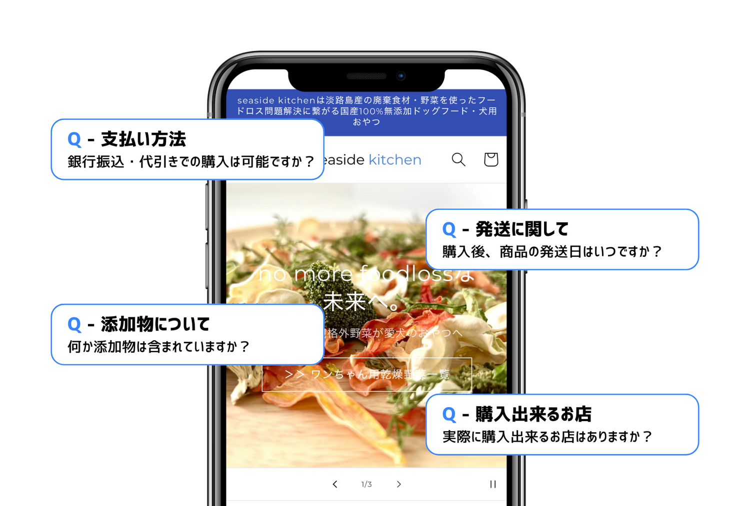 よくあるご質問(Q&A)- seaside kitchen(シーサイドキッチン)